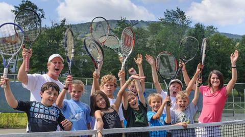 Junior Tennis Camp at Stratton