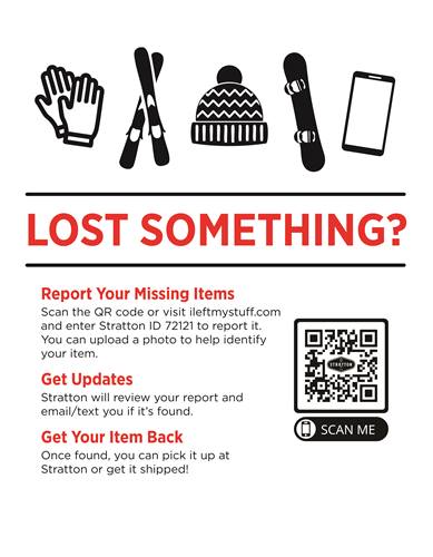 Stratton Mountain Resort Lost and Found Directions