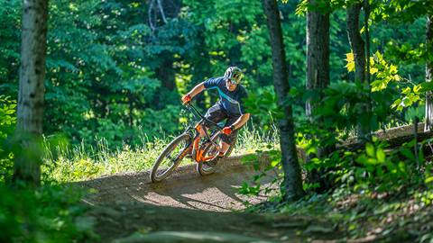 Uphill Mountain Biking at Stratton Mountain Stratton Bike Park