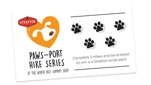 Stratton Mountain Doggie and Me Hike Paws-Port