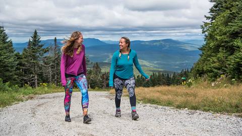 Hiking at Stratton Mountain