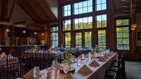 Stratton Mountain Wedding Reception Venue Elevation restaurant 