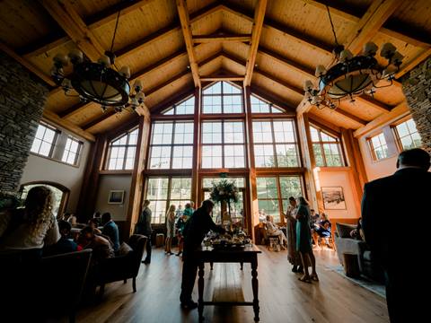 Stratton Mountain Wedding Reception Venue SMC Great Room