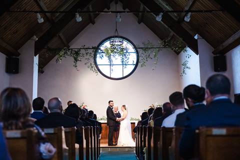 Stratton Mountain Chapel of the Snow wedding