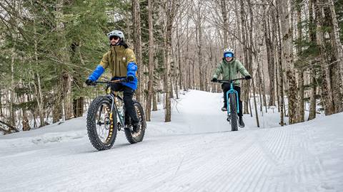 Fat Bike Rentals at Stratton Mountain Nordic Center