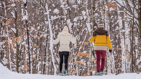 Snowshoeing Rentals and Snowshoe trails in Vermont