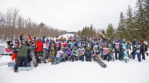 Homesick Snowboard Event