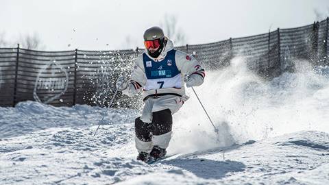 NorAm Mogul Competition at Stratton Mountain
