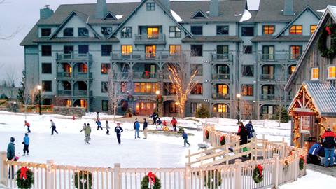 Ice Skating at the Mill House Pond