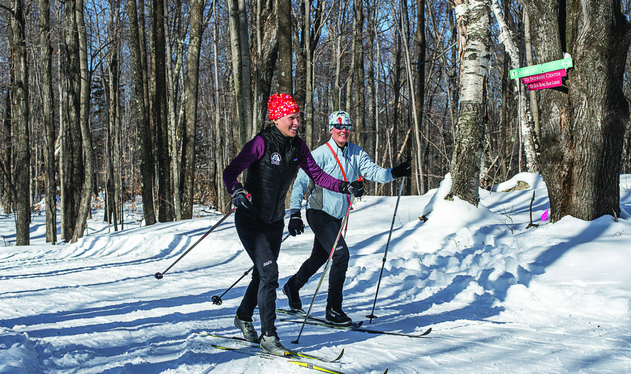 Nordic Center Cross Country Ski and Snowshoe at Stratton Mountain
