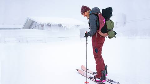 Uphill Travel at Stratton Mountain
