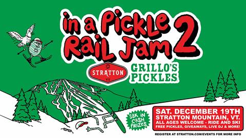 Grillos Rail Jam at Stratton Mountain Resort