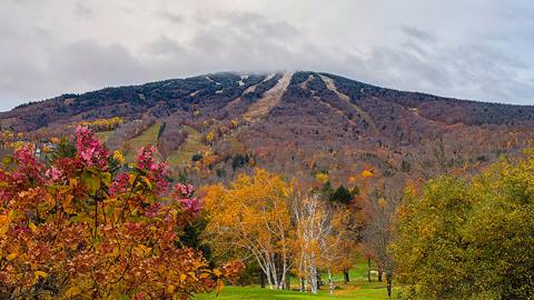 First Snow at the Mountain