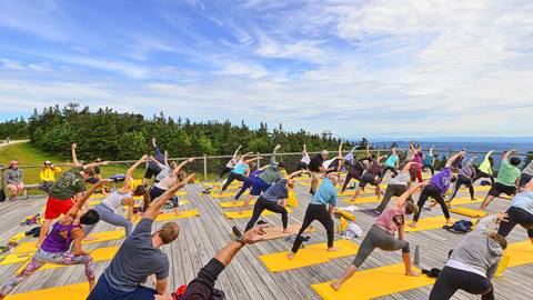 Mountain Top Yoga at Stratton